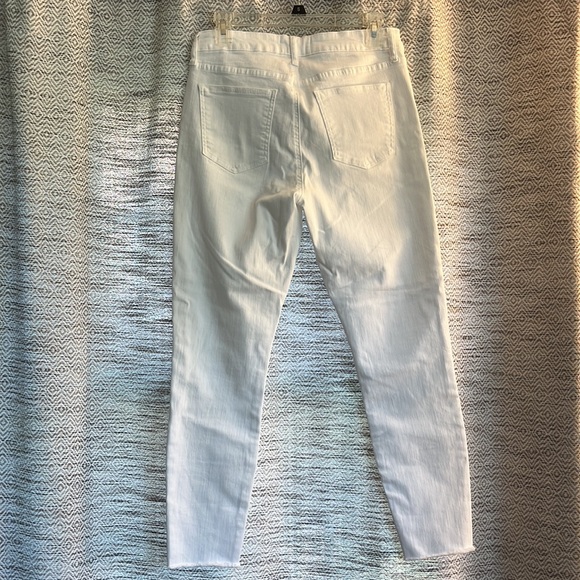 NWT Pistola winter white jeans / high rise / A line / button fly - Picture 6 of 6